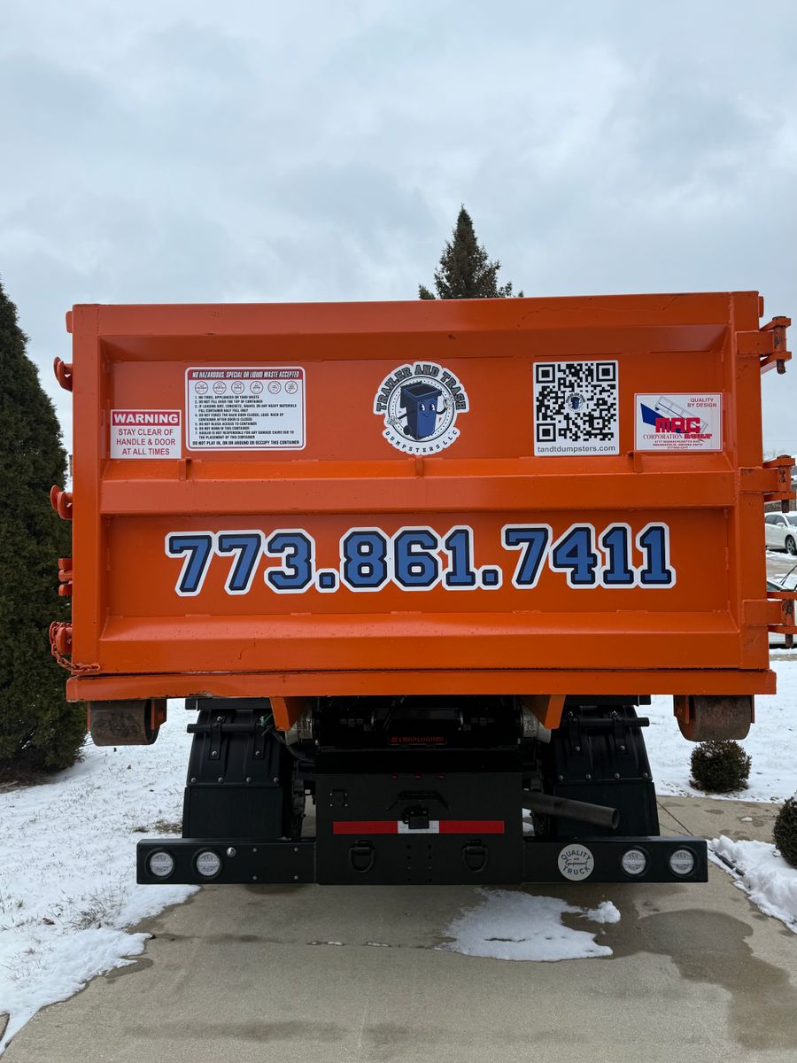 Junk Removal for Trailer and Trash Dumpsters LLC in Arlington Heights, IL