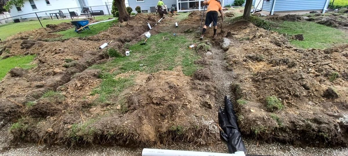 French Drain Systems for Hauser's Complete Care INC in Depew, NY