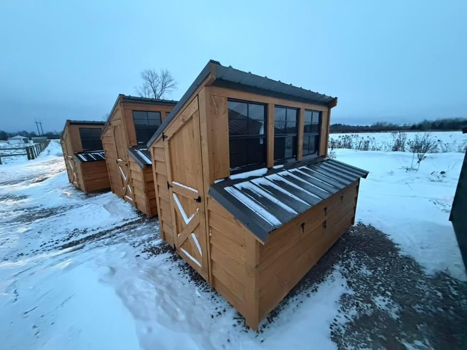 6x8 Insulated Chicken Coops for Yoder Sheds in Chili, WI