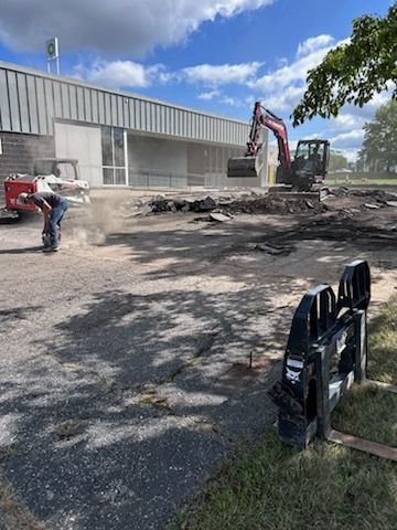 Site Preparation for Solid Rock Concrete & Landwork in Galion, OH