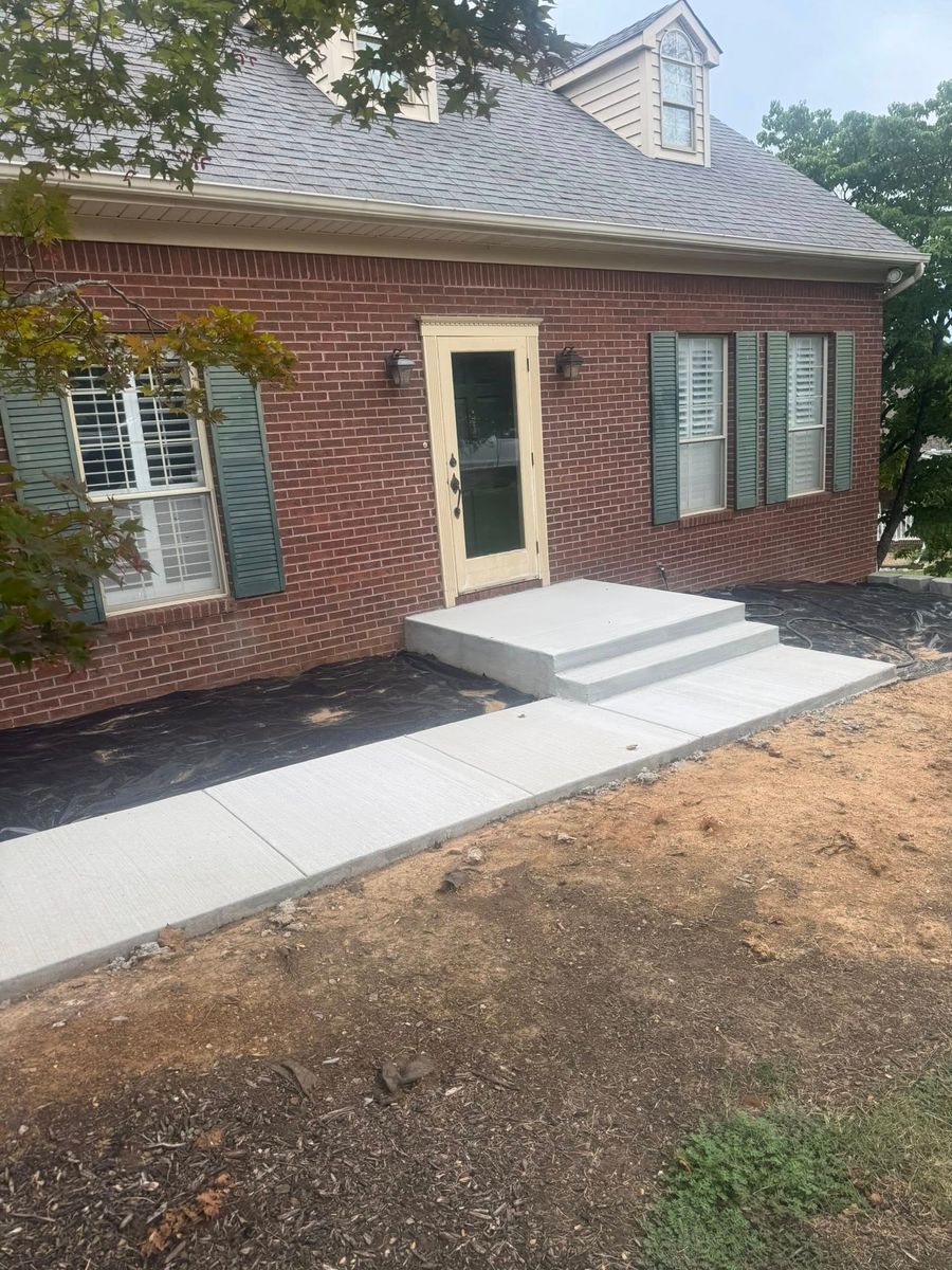 Stair Design & Installation for All Service Concrete in New Market, TN