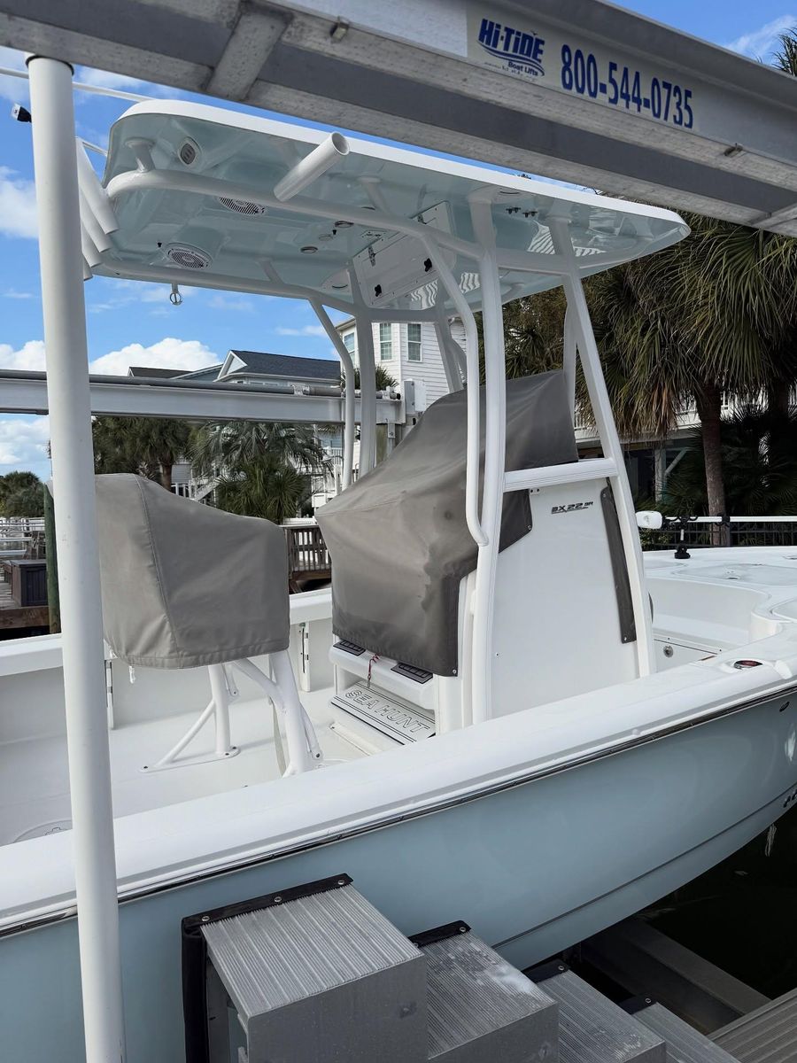 Boat Detail for Relentless Shine Mobile Detailing in Calabash, NC