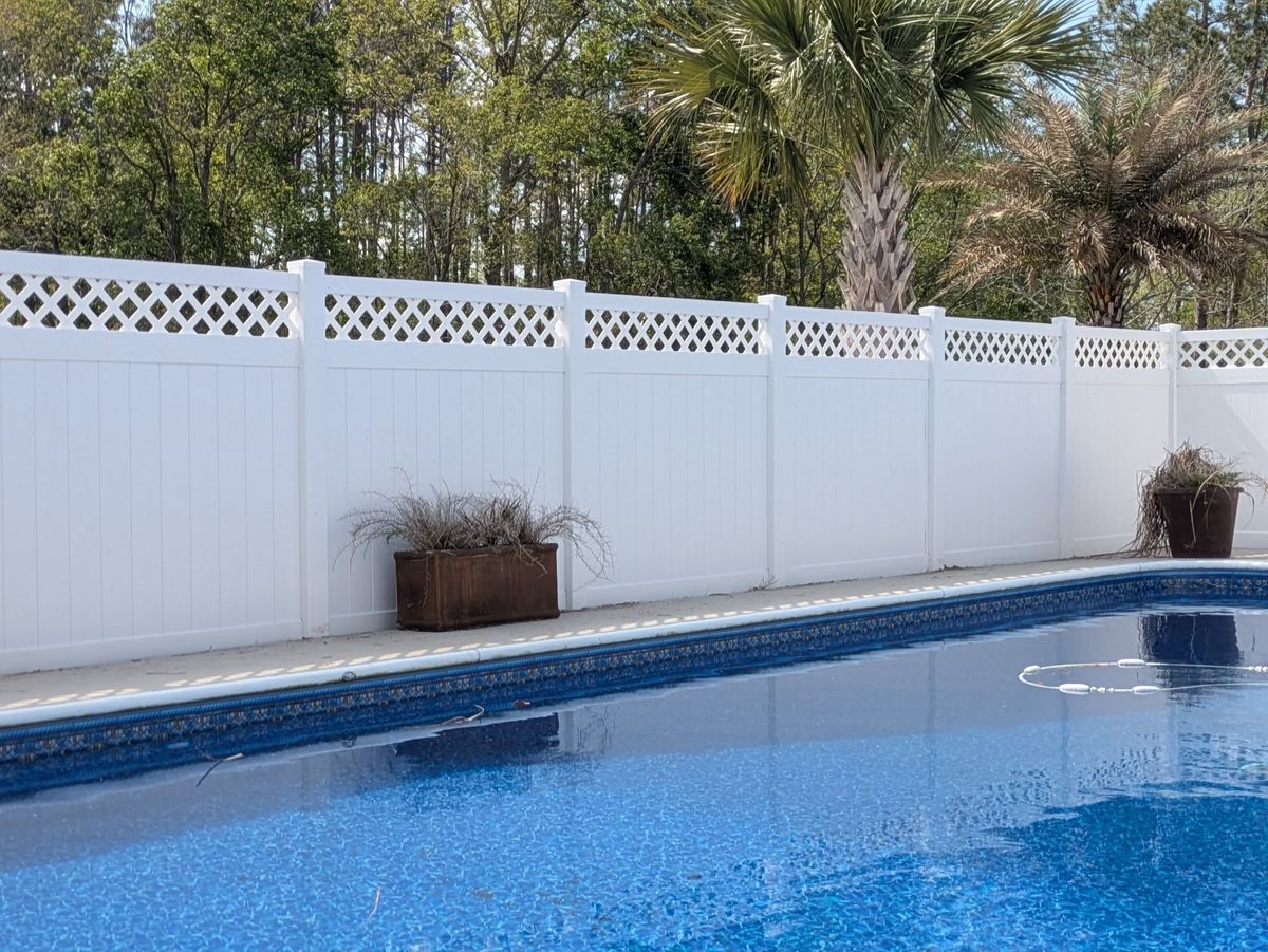 Vinyl Fence for Corbitt Vinyl Products in Hazlehurst, GA