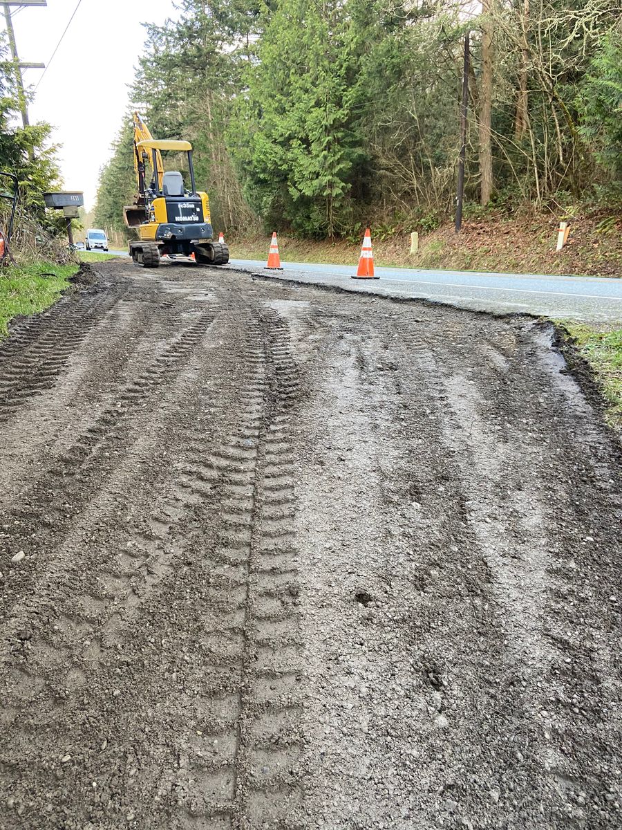 Driveway Repair for AR Trucking & Excavation LLC in Stanwood, WA