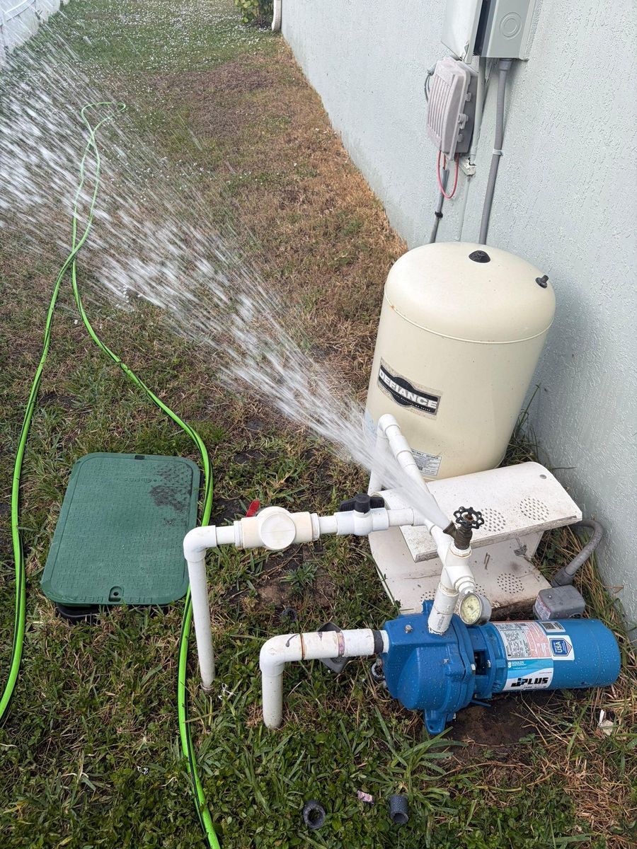Sprinkler System Installation for Clear Water Lawn and Irrigation Service in Port St. Lucie, FL
