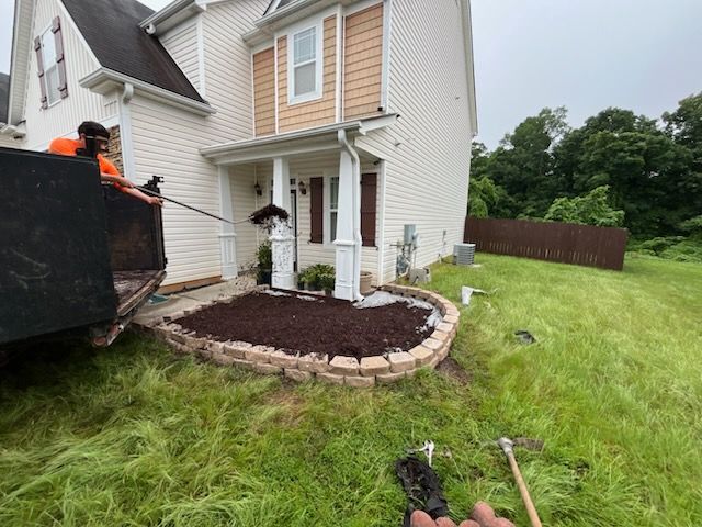 Mulch Installation for J&M Stump Grinders LLC in Douglasville, GA