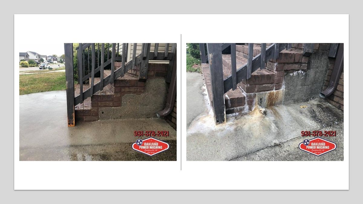 Post Construction Clean-up for Oakland Power Washing in Clarksville, TN