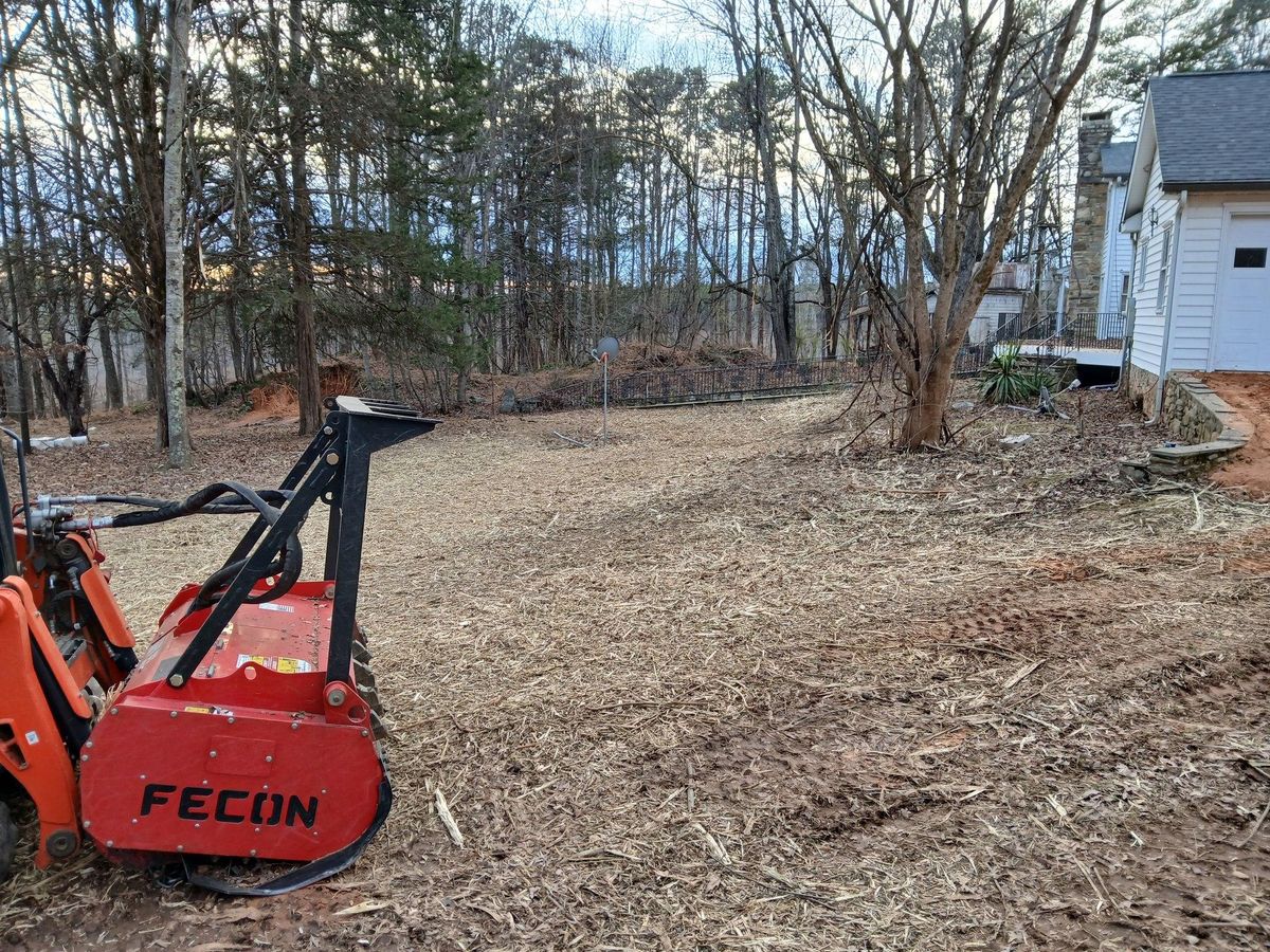 Forestry Mulching for Whiskey Ridge Mulching & Land Services in South Boston, VA