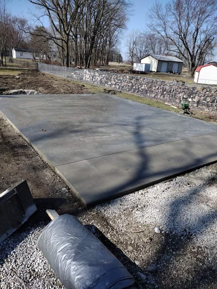 Concrete Patios for MAG Concrete in La Rue, OH