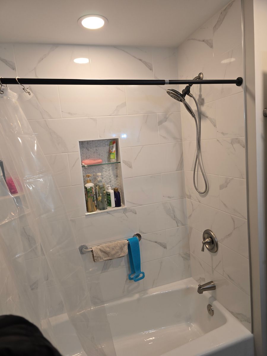 Bathroom Renovation for Plum Line Contracting in Martinsville, NJ