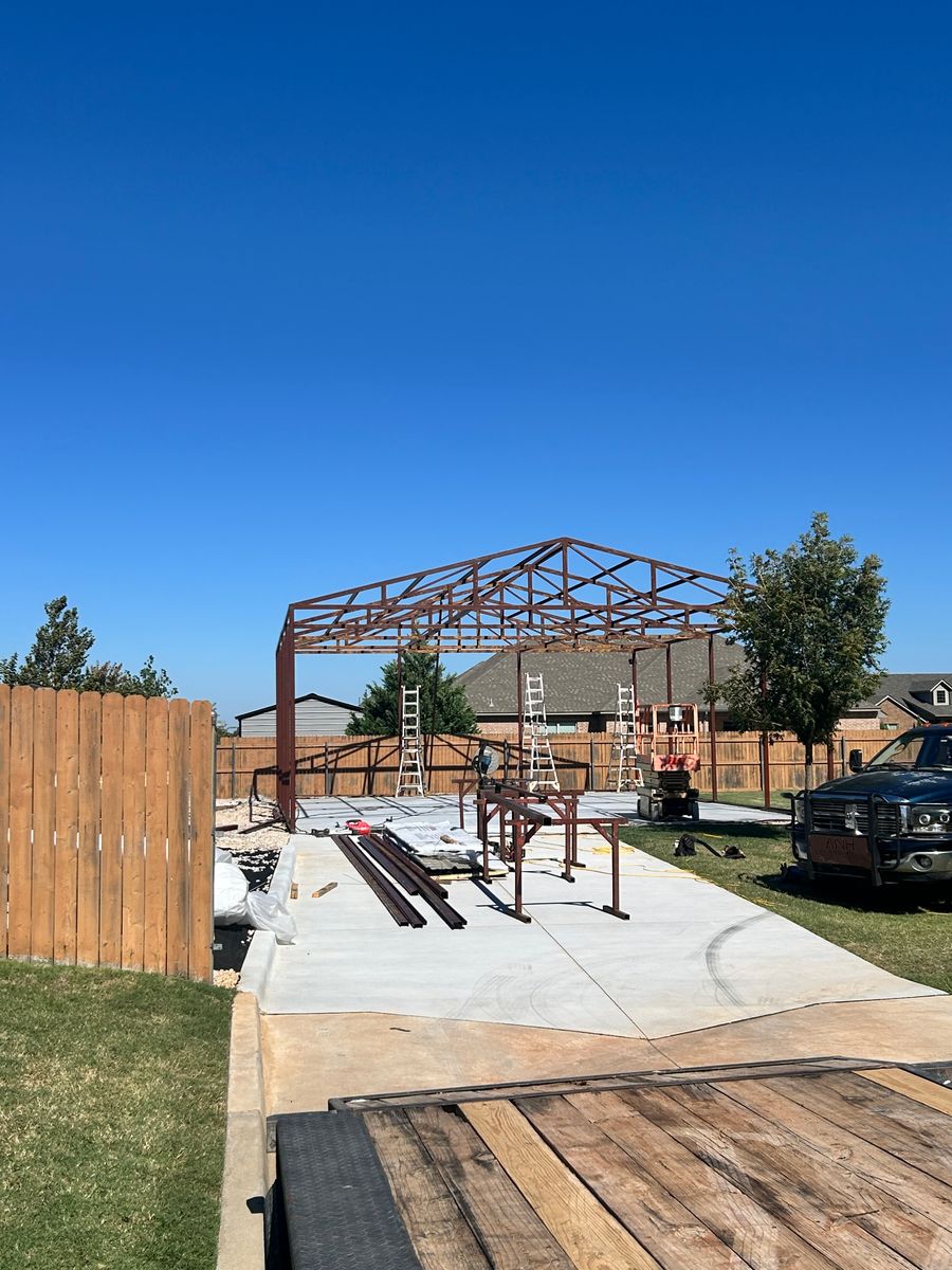 Oklahoma Concrete Foundations for A-N-H Construction LLC in Oklahoma City, OK
