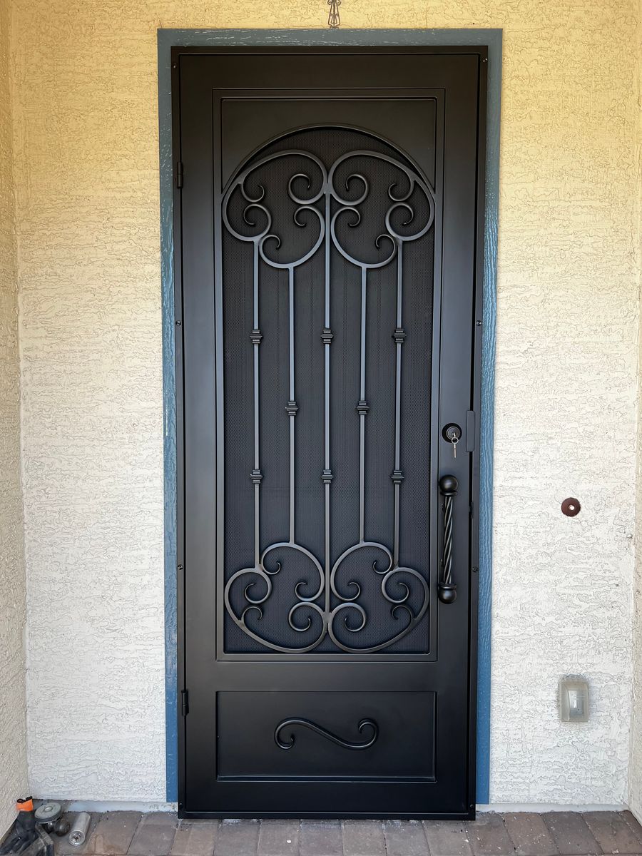 Ornamental Security Doors for Metal Art Deco in Glendale,  AZ