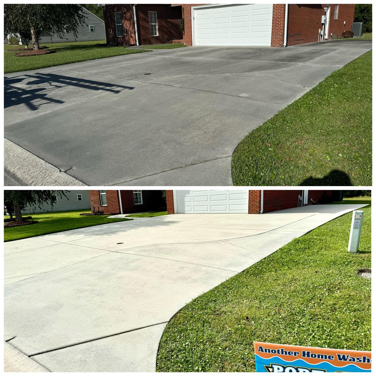 Driveway and Sidewalk Cleaning for Port City Power Washing in Wilmington, NC
