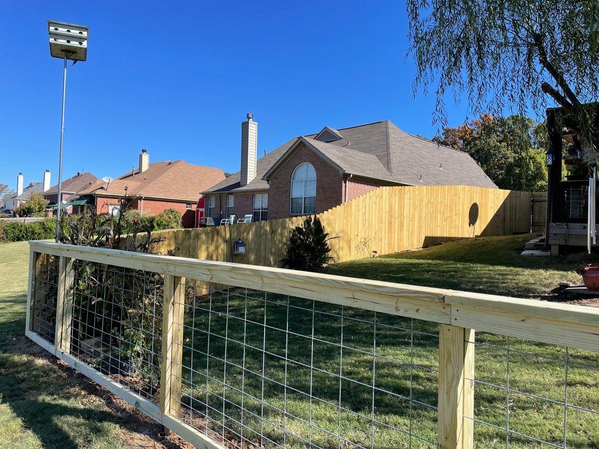 Fencing for Gibby's Home and Land Services in Memphis, TN