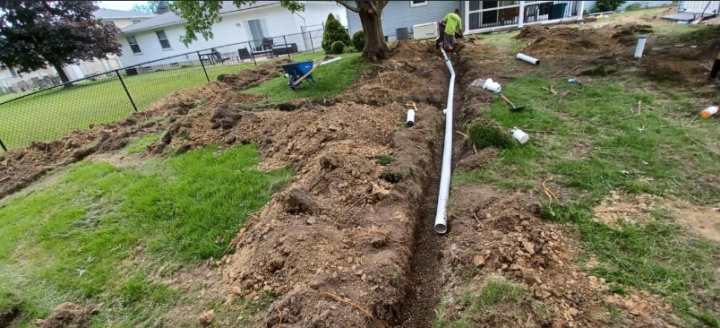 French Drains and Drainage Systems for Hauser's Complete Care INC in Depew, NY