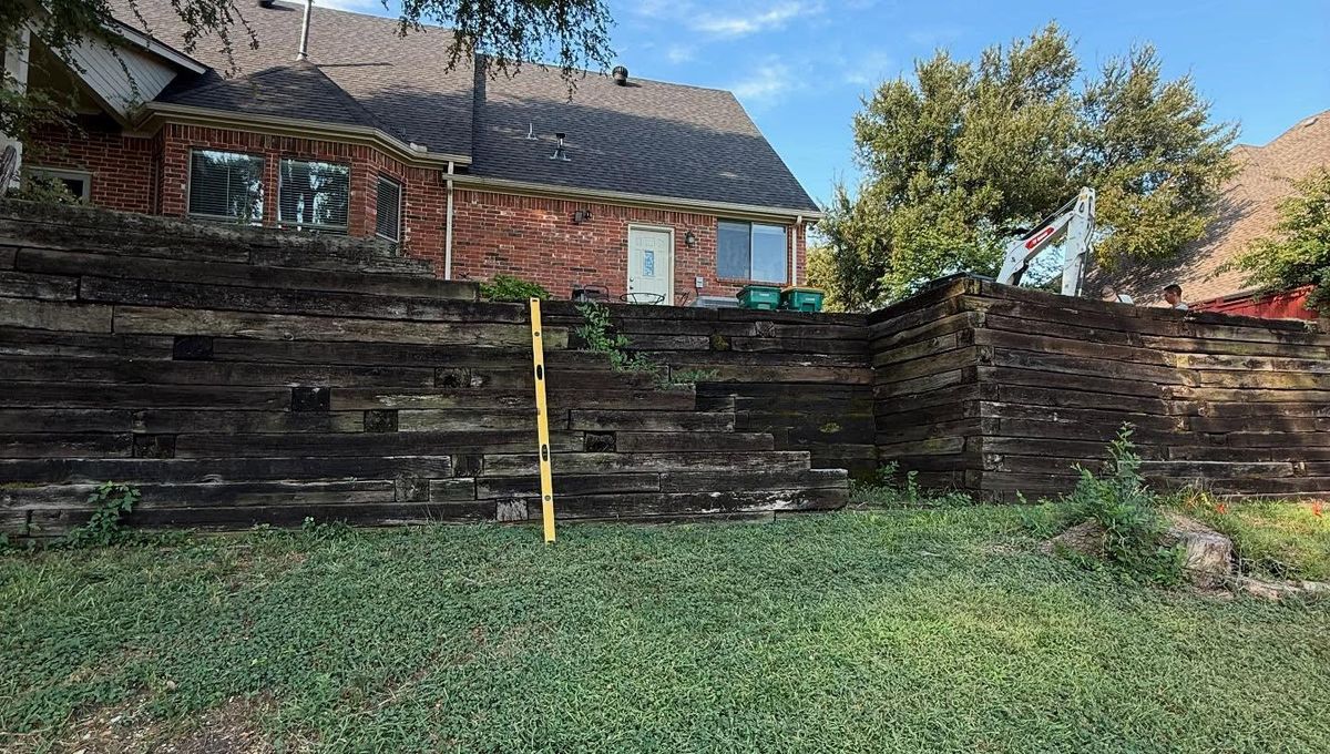 Retaining Wall Construction for Rojas Contractors in Fort Worth, TX