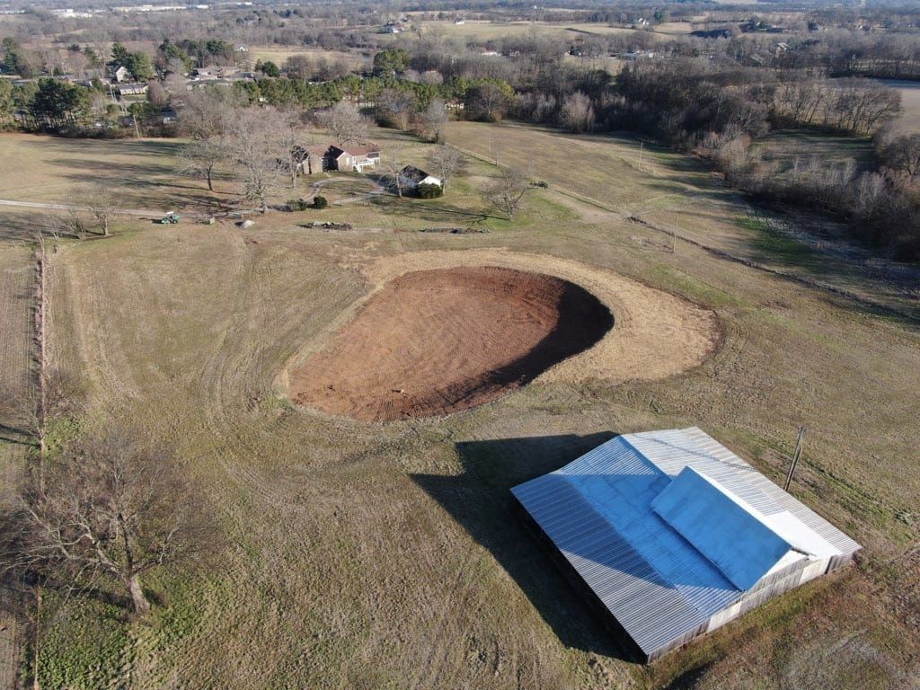  Pond Cleaning and Building for King of Dirt in Cornersville, TN