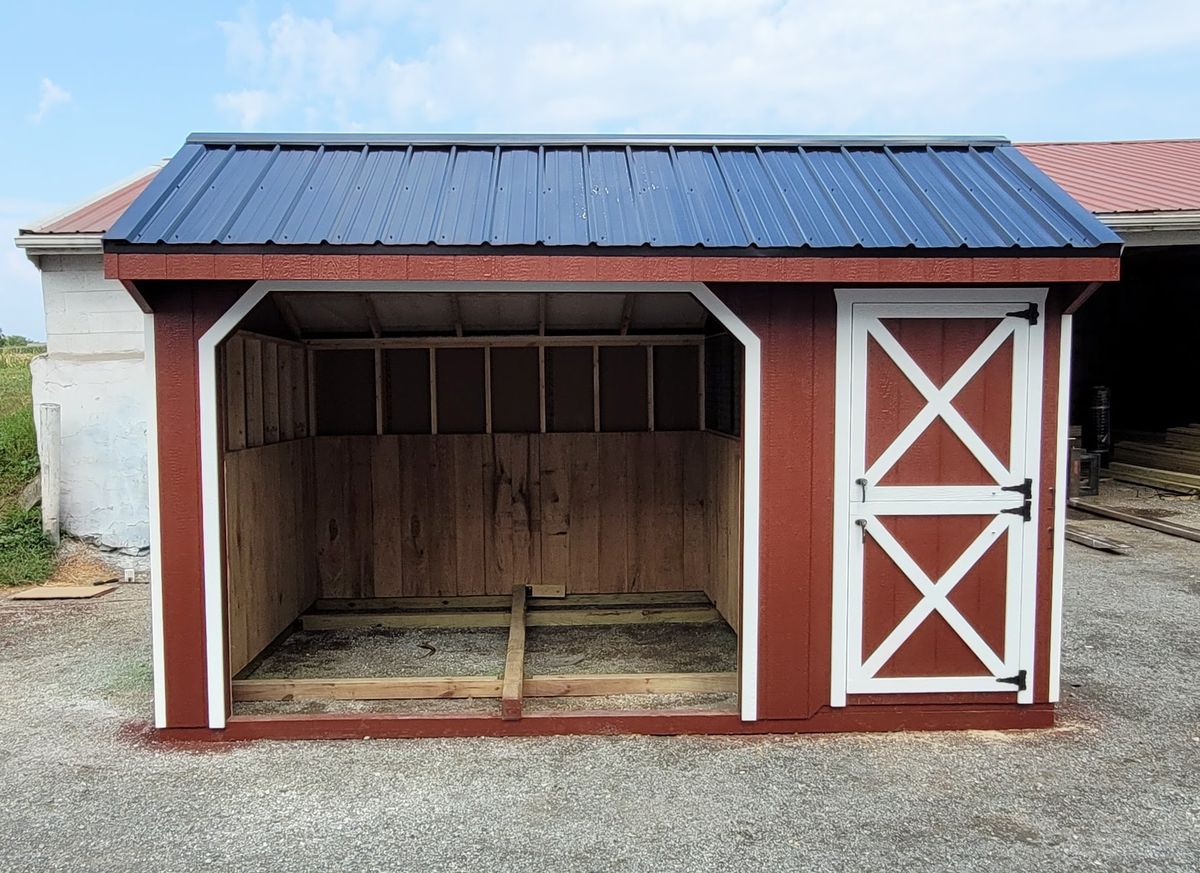 Run-in-sheds for Pond View Mini Structures in  Strasburg, PA