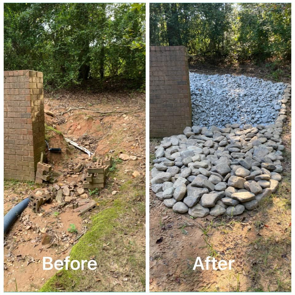Mulch & Gravel Installation for Fayette Property Solutions in Fayetteville, GA