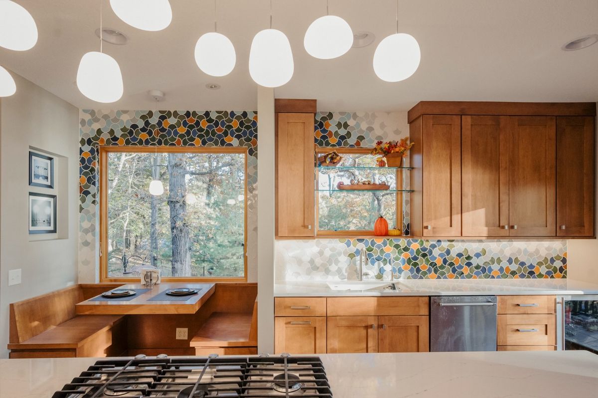 Kitchen Backsplash Installation for Artistry in Tile LLC in Rochester, MN