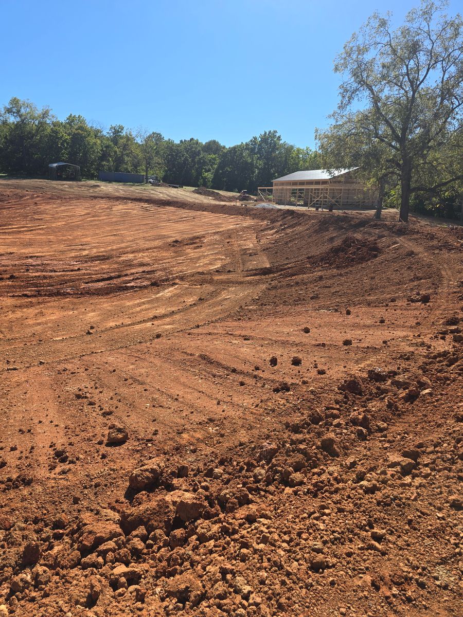 Pond Construction for S & K Excavation LLC in Bonne Terre, MO