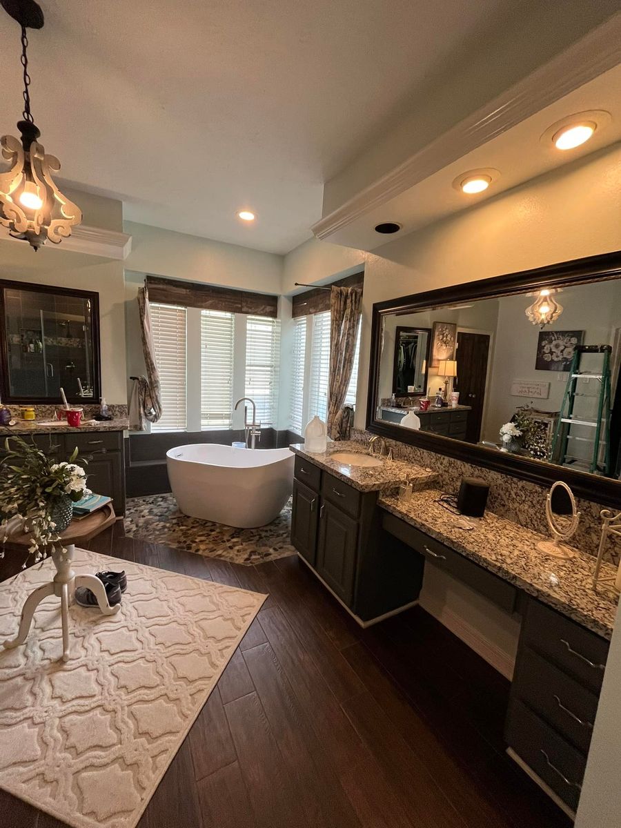 Bathroom Renovation for LEGA Home Improvements LLC in Magnolia, TX