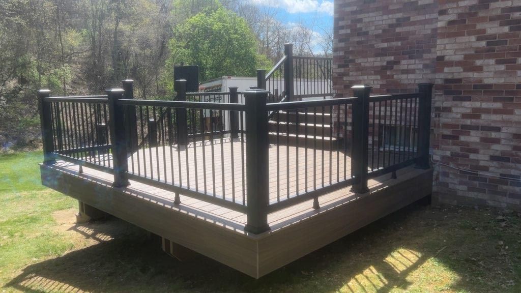 Deck & Patio Installation for Dahntahn Construction in Pittsburgh, PA