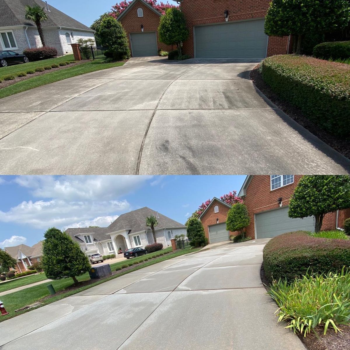 Concrete/Hardscape Cleaning for Prime Time Pressure Washing & Roof Cleaning in Moyock, NC