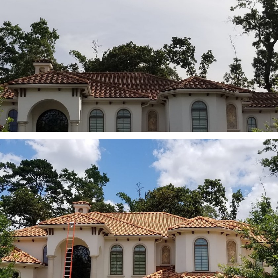 Roof Washing for Impeccable Wash TX in Houston, TX