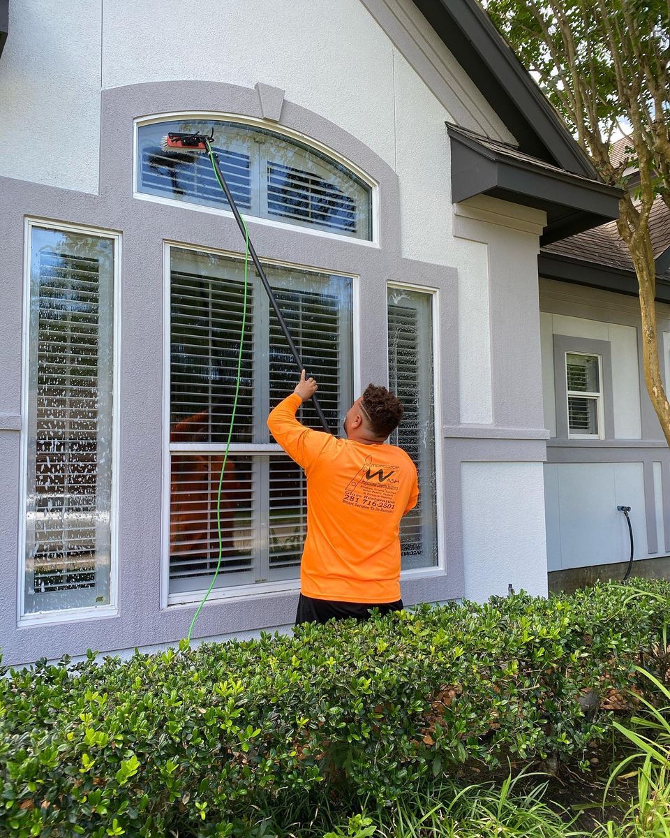 Residential Window Cleaning for Impeccable Wash TX in Houston, TX