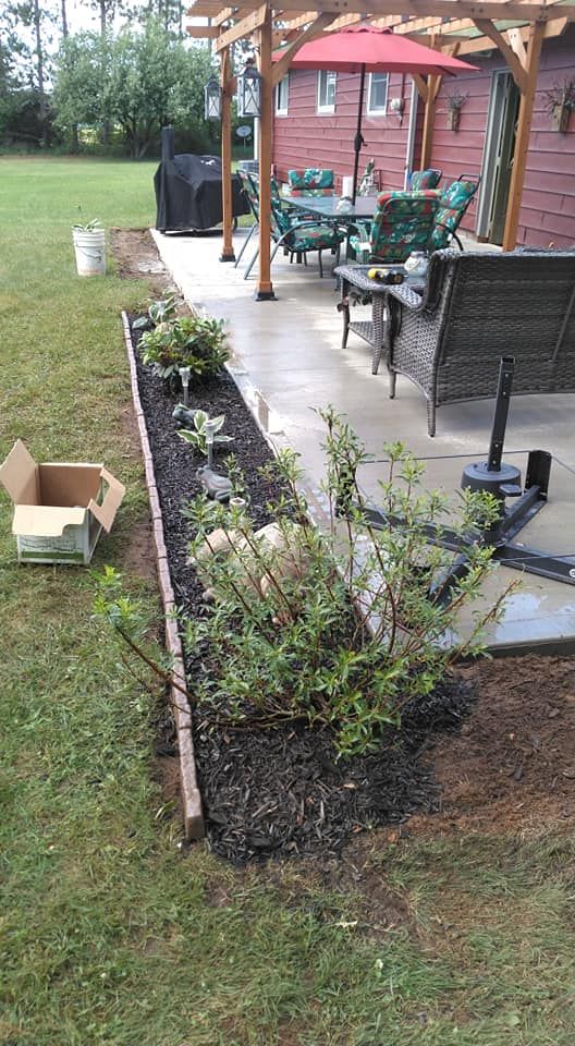 Shrub Trimming for LLS Property Solutions in Big Rapids, MI