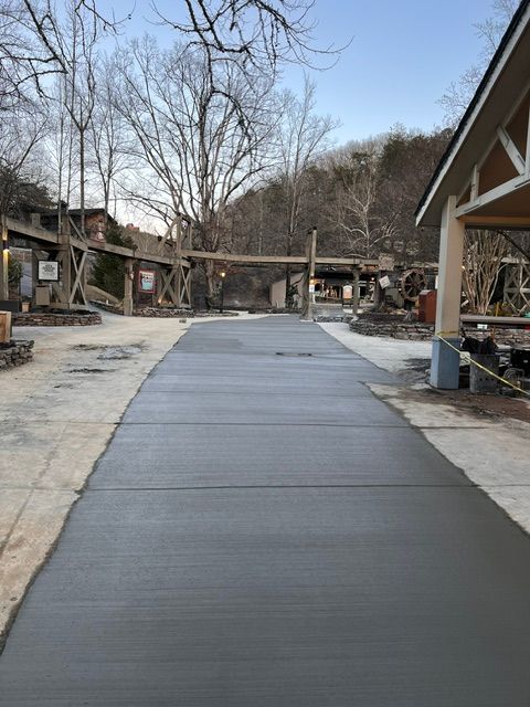 Concrete Slab Construction for A&J Concrete Service in Knoxville, TN