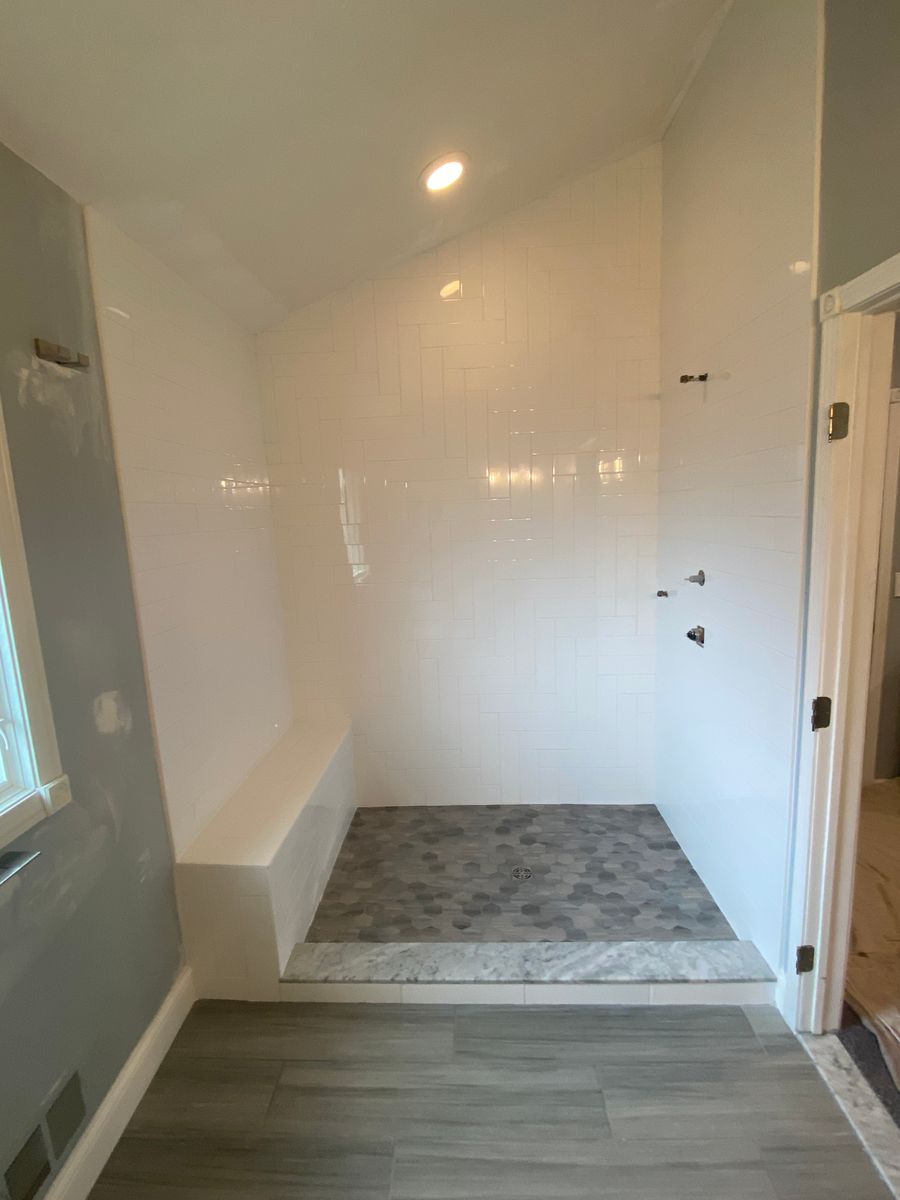 Custom Tile Installation for Northern Tile in Richmond, MI