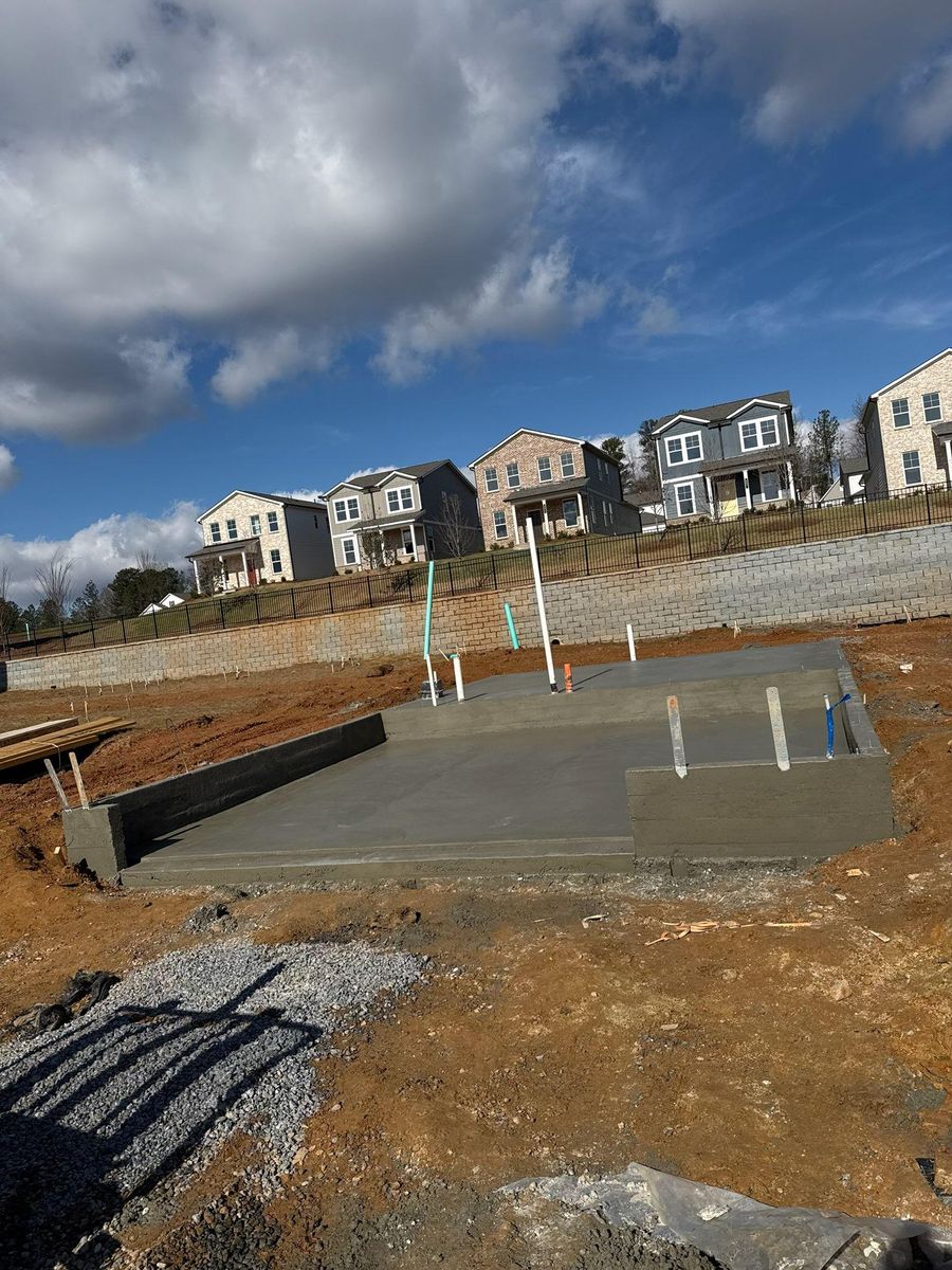 Residential Concrete for CANALES CONSTRUCTION in Marietta, GA