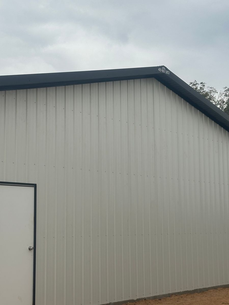 Oklahoma Residential Steel Buildings ( shops, Barndominiums, add-ons) for A-N-H Construction LLC in Oklahoma City, OK