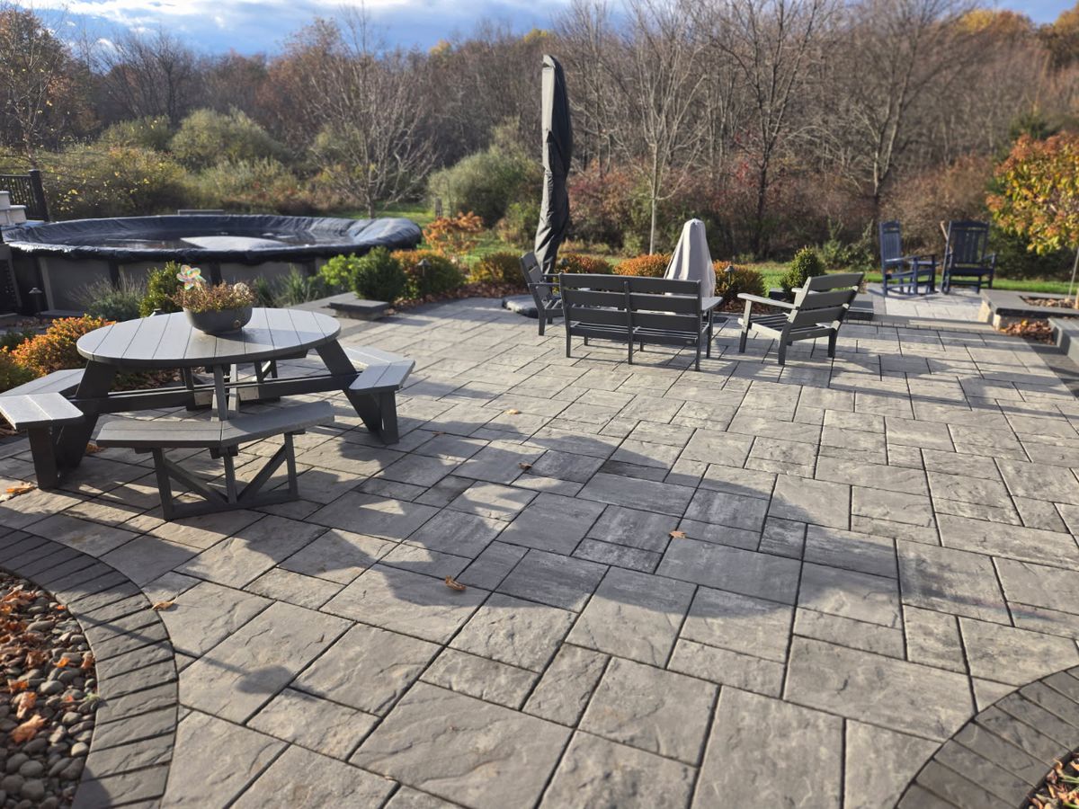 Patio Construction for Tony Monaco Landscaping Inc. in Orange County, NY