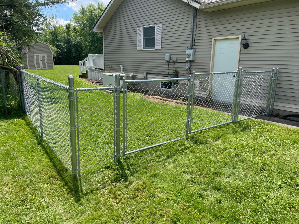 Fence Installation for TMF Services in Lapeer County, MI
