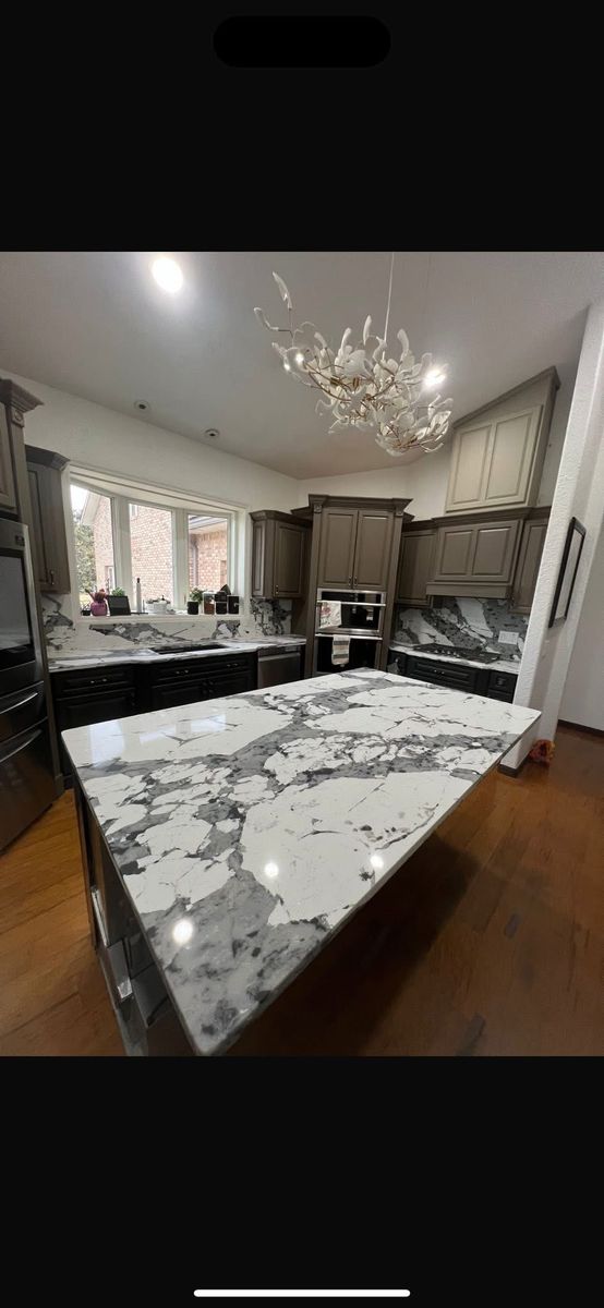 Natural Stone Countertop Installation for Supreme Stone in Ocala, FL