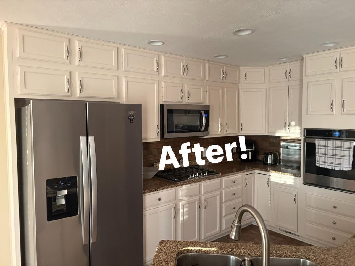 Kitchen and Cabinet Refinishing for NXT Generation Painting in Cookeville, TN