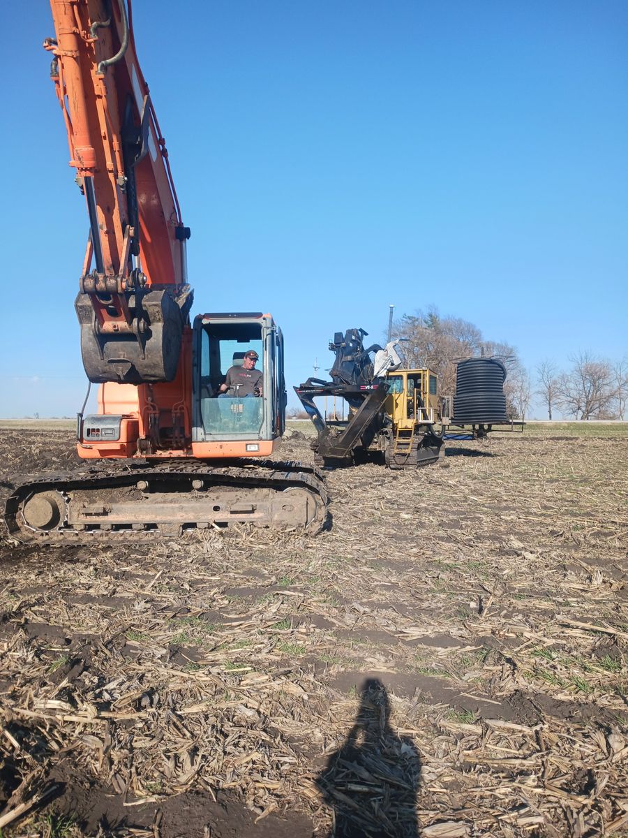 Septic Installation for GBA Earthmoving in Keota, IA