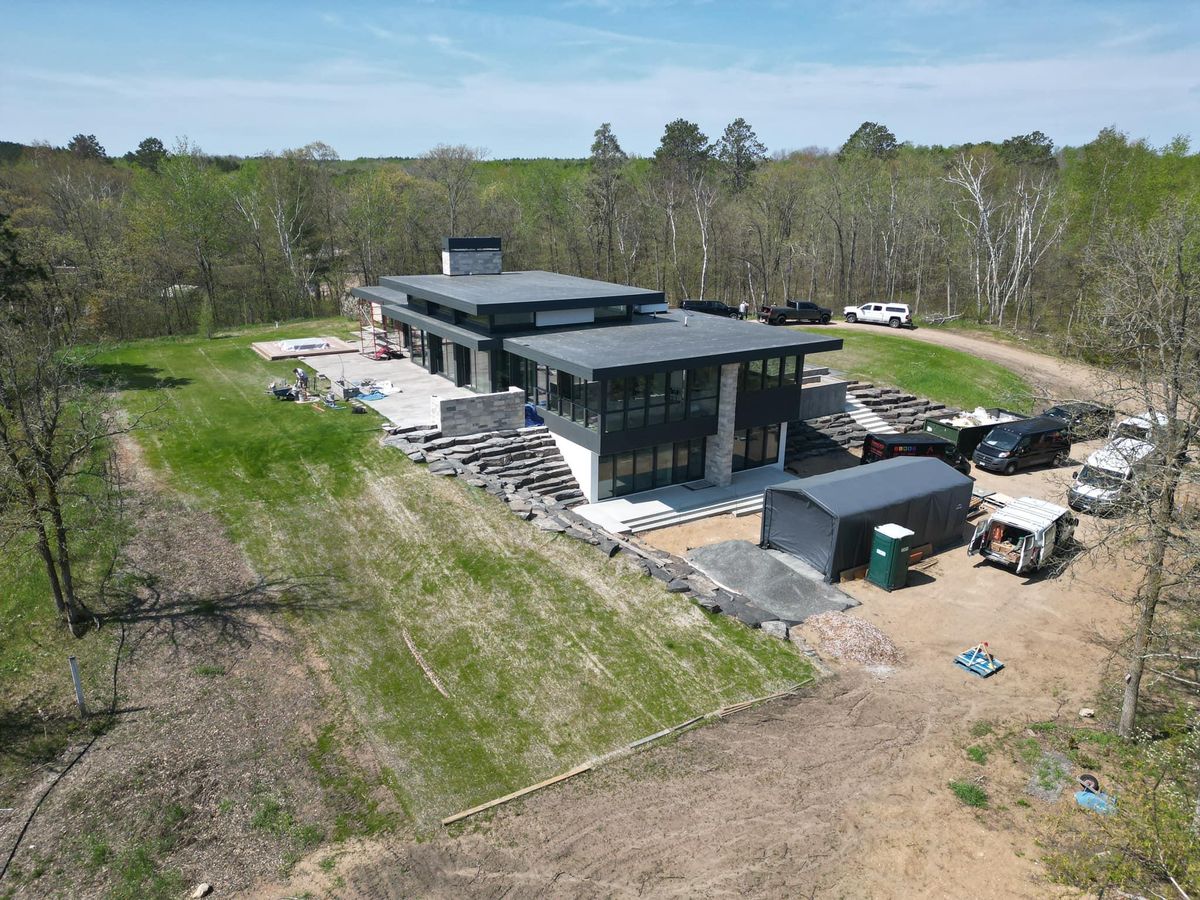 Low Slope EPDM Roofing Installation for Patriot Roofing Plus LLC in Pequot Lakes, MN