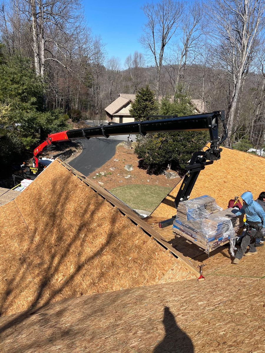 Re-Roofing for RJ Roofing in Brevard, NC