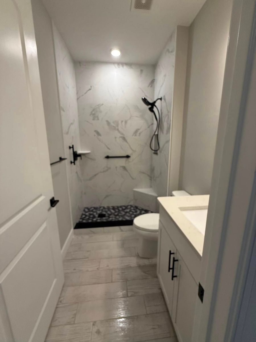 Bathroom Design for Dean's Home Renovations LLC in Port St. Lucie, Florida