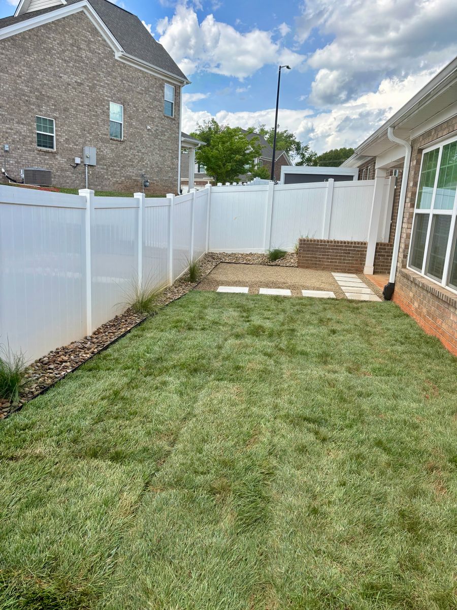 Sod Installation for Malboeuf Landscaping, Inc in Kernersville, NC
