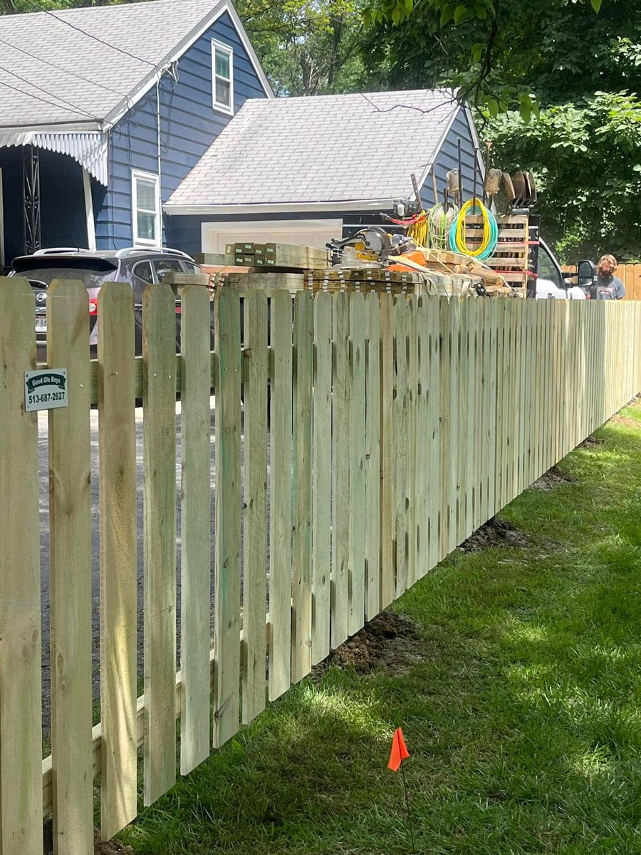 Fence Installation for Good Ole Boys Fence LLC in Midland, OH