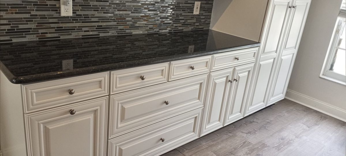 Kitchen and Cabinet Refinishing for Bradley Bradshaw Painting in Christmas, FL