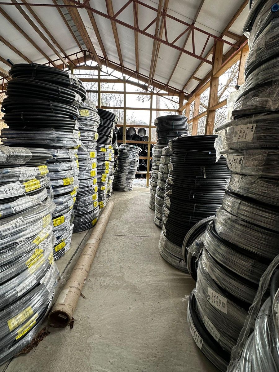 Sale of hdpe waterline for SNL AERATION in Pecks Mill,,  WV