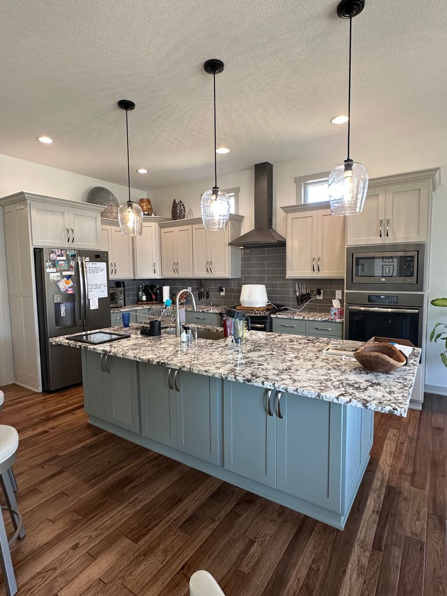 Cabinet Refinishing for Hughberts Siding & Painting in Rochester, MN