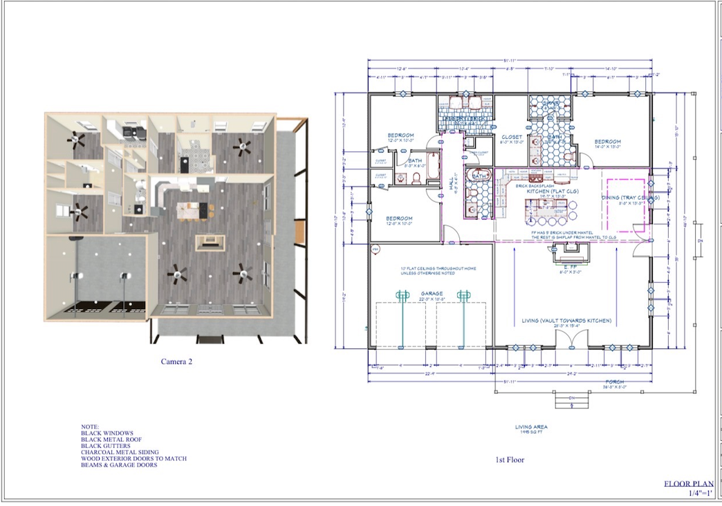 6041 Highway 101 N for HK Builders in Gray Court, SC