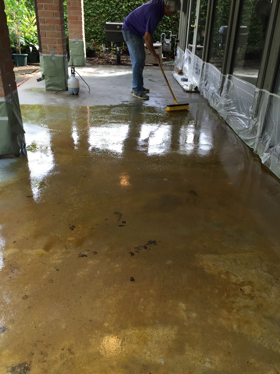 Epoxy Floor Coatings for Texas Curb N Borders in Houston, TX